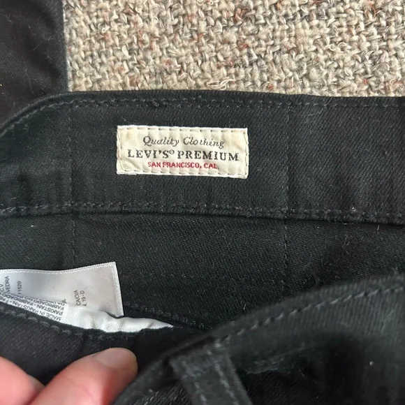 Levi’s 511 Premium Denim Black Jeans - Picture 4 of 7